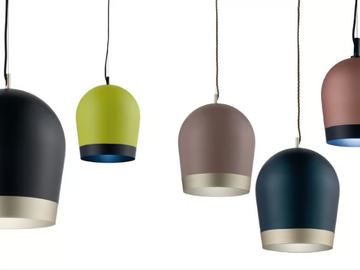 DUO - Metal pendant lamp by Euroluce Lampadari - view 2